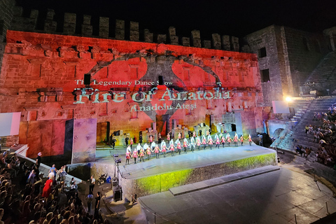 Spectacle de danse Fire of Anatolia à l'Ancien Aspendos