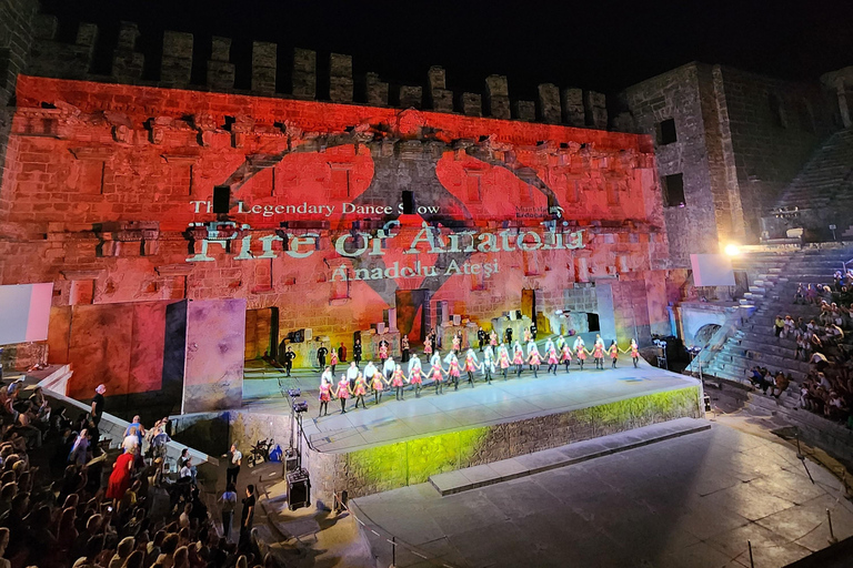 Spectacle de danse Fire of Anatolia à l'Ancien Aspendos