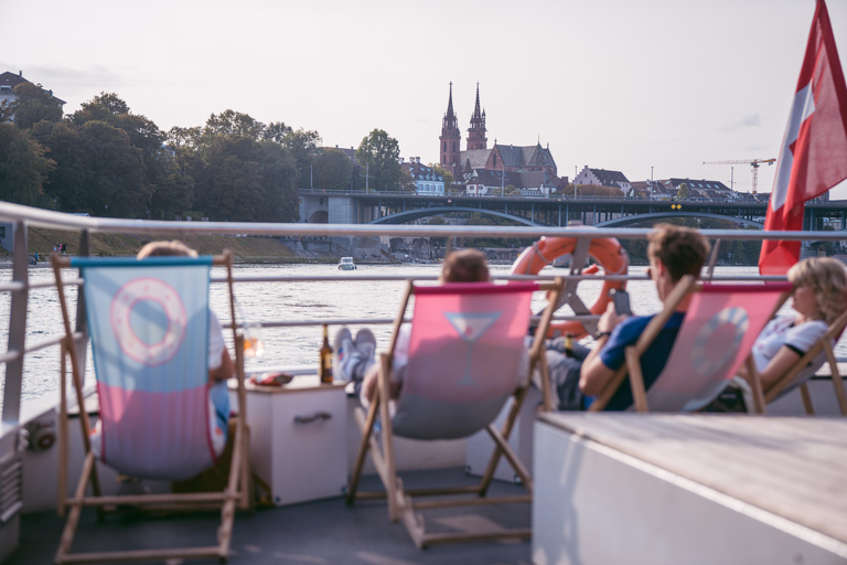 Basel: Panorama Sightseeing Cruise on the Rhine (75 min.)