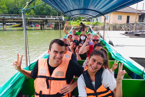 James Bond et visite de la baie de Phang Nga en bateau à rames au départ de Phuket