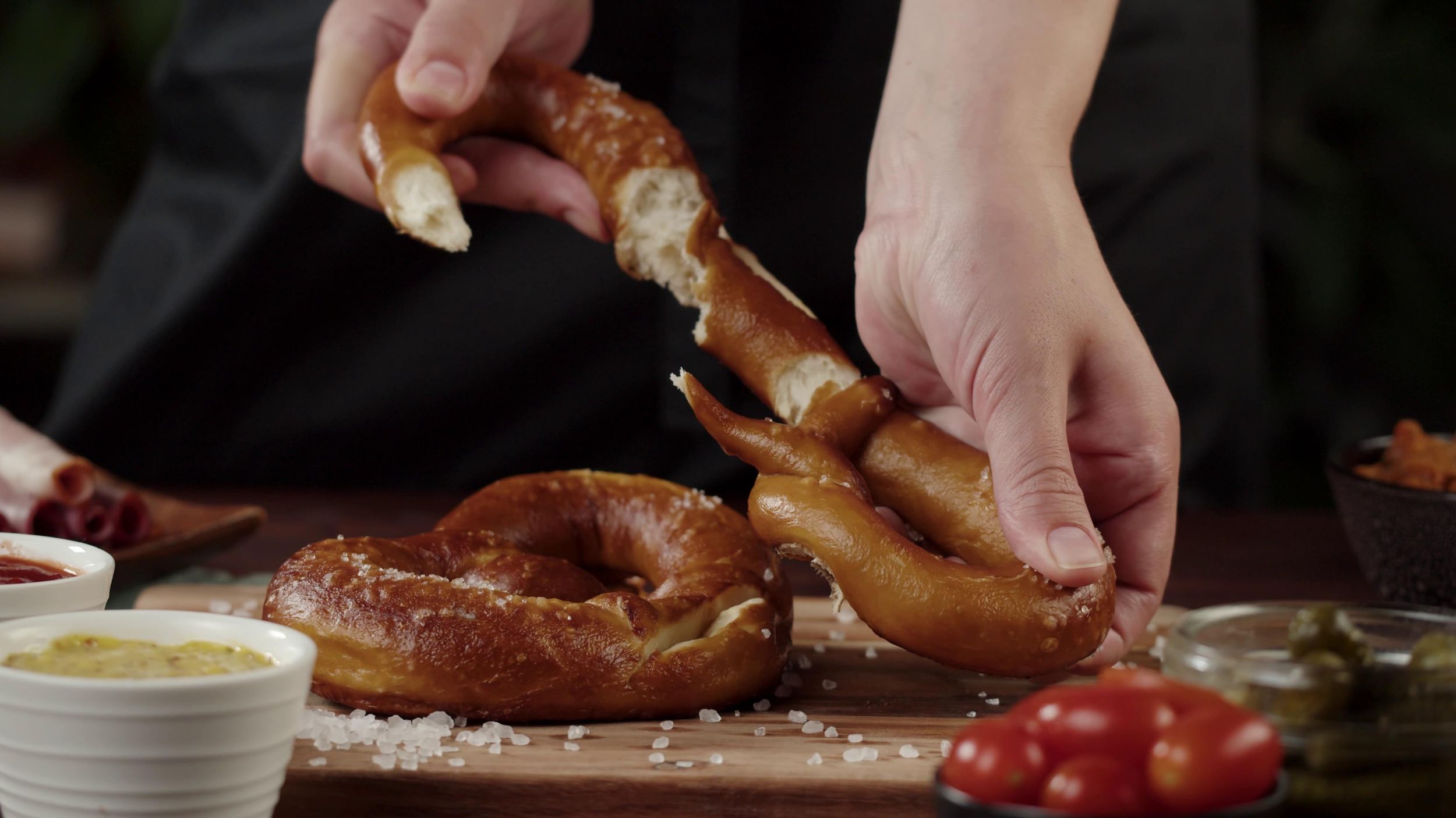 Garmisch-Partenkirchen: Brezelbacken
