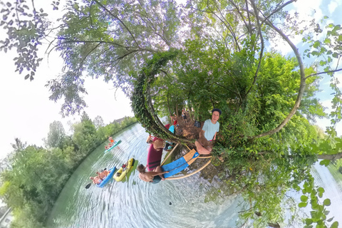 Lambach: Raft, kayak, or SUP river tour through Traun Gorge – Natura 2000 Dream Gorge with rafting boat, kayak, stand-up paddle board / TraunXperience