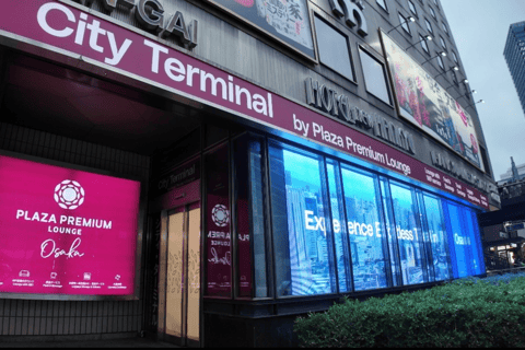 Terminal de la ville d&#039;Osaka Umeda : Accès au salon Premium