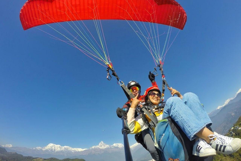 Pokhara: Tandem Paragliding with Annapurna & Phewa Lake