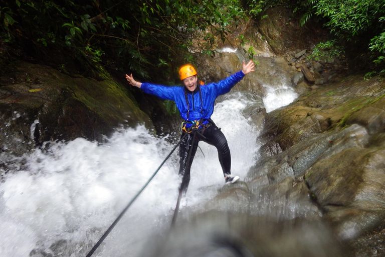 Baños: Canyoning in Chamana or Rio Blanco Waterfalls