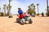 Marrakech, Quad Bike Tour to Palm Oasis and Jbilat Desert - Housity