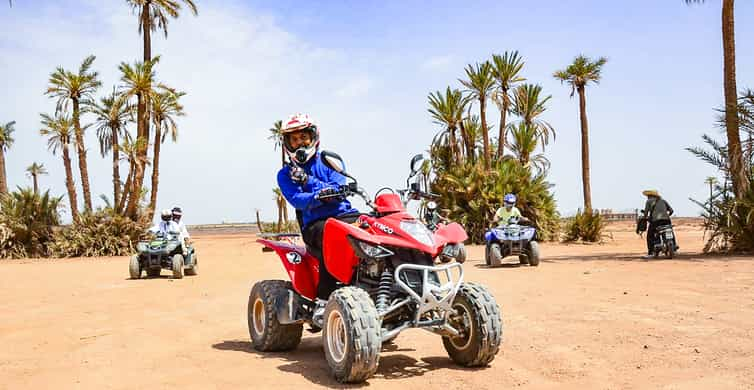 Marrakech: Quad Bike Tour to Palm Oasis and Jbilat Desert | GetYourGuide