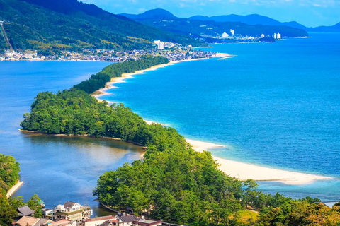 Kyoto/Osaka: Tour di un giorno intero di Amanohashidate e Ine BoathousePrelievo dalla stazione di Osaka alle 8:40