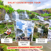 Dalat: Three Waterfalls Small Group Tour - Alpine Coaster