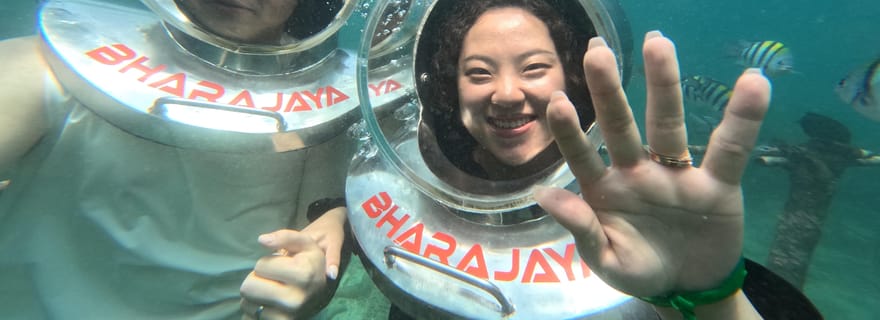 Bali : Expérience de marche sous-marine avec sports nautiques en option