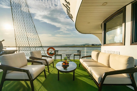 Ha Long Bay With Private Car & Private Luxury Crruise Ha Long Private Cruise & Private Car & Private Guide - 10h