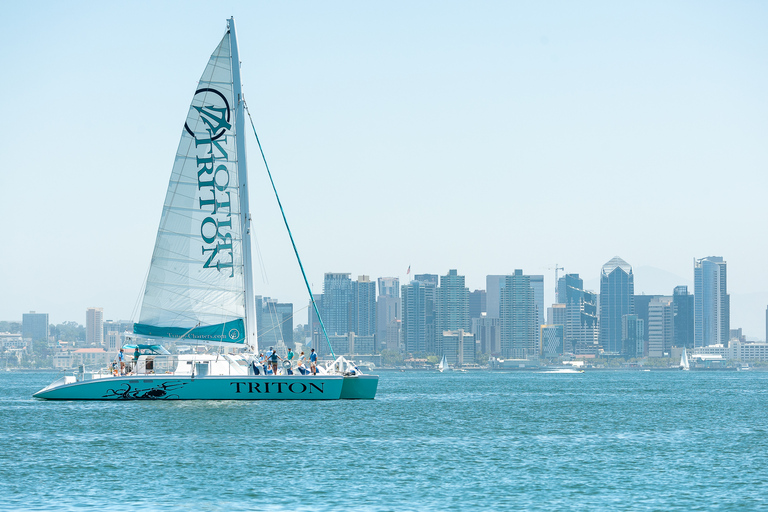 2,5 heures de visite de la baie sur le plus grand catamaran de San Diego