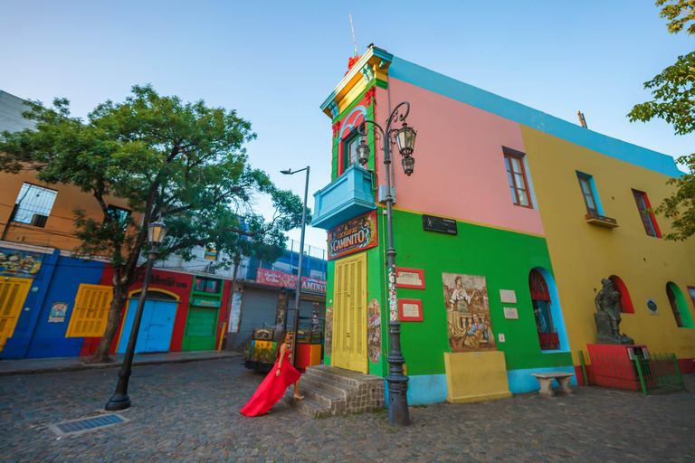 Vibrant Buenos Aires La Boca Tour with Photoshoot & Drinks