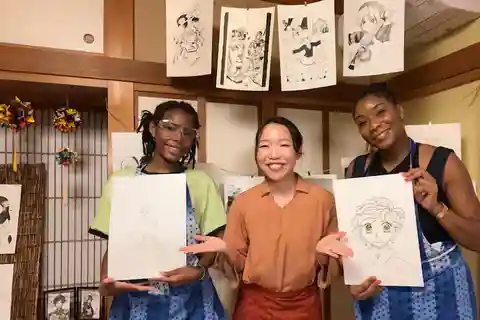横浜マンガアート＆日本料理体験