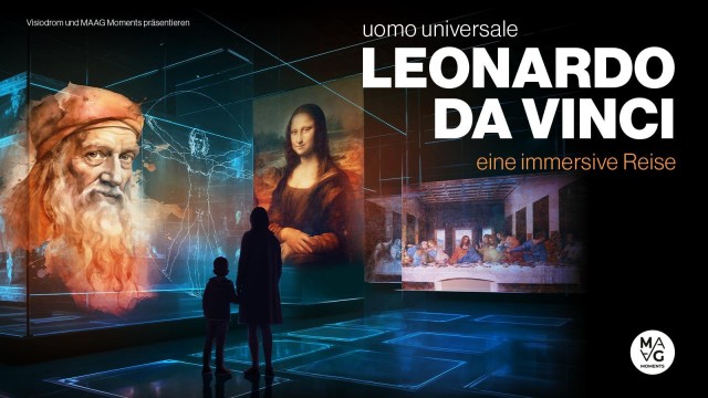 Visit Zürich Leonardo Da Vinci Immersive Exhibition Ticket in Switzerland