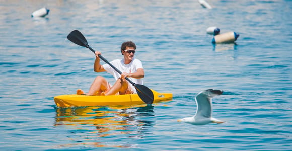 Kayak Rental in Sorrento from Marina Grande 1hour