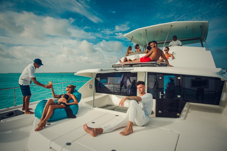 Cancun: Luxus und Eleganz an Bord51' Catamarán Leopard PowerCat