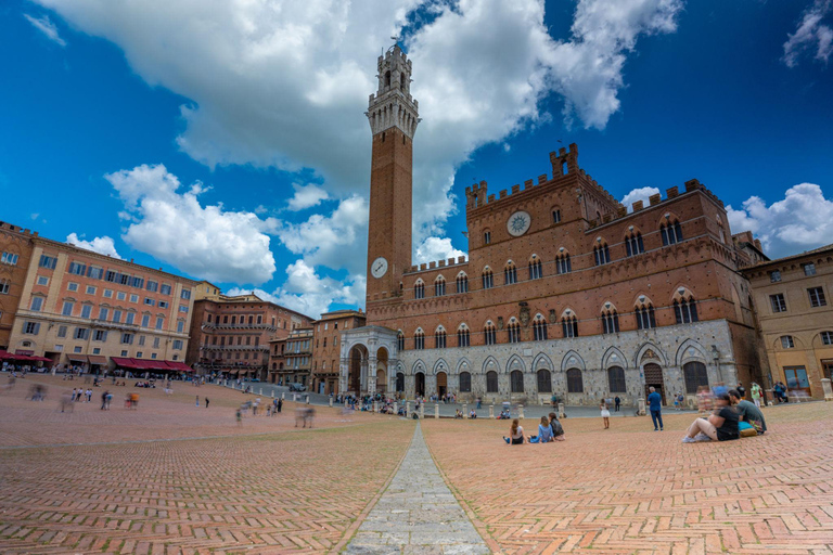 Siena & San Gimignano: Wine & Culinary Tasting from Florence Siena & San Gimignano:Tuscan Lunch, Wine Tasting + Cathedral