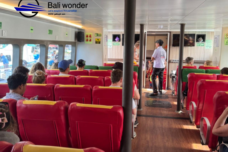 Gili Trawangan: Bali Padang Bai Port Fast Boat Transfer Fast Boat to Padang Bai with central Drop-off"