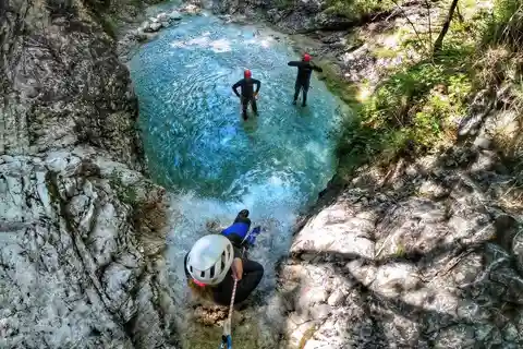 Soča Valley Canyoning Adventure; Kobarid/Bovec