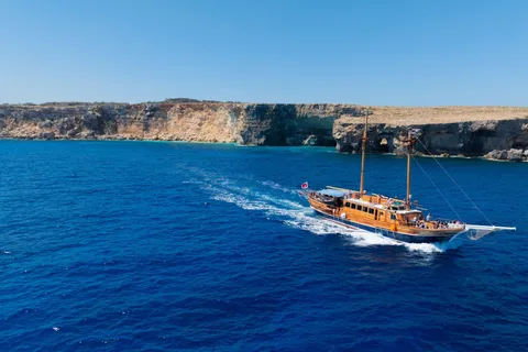 All-inclusive Gullet Cruise nach Gozo und zur Blauen Lagune (CMO)