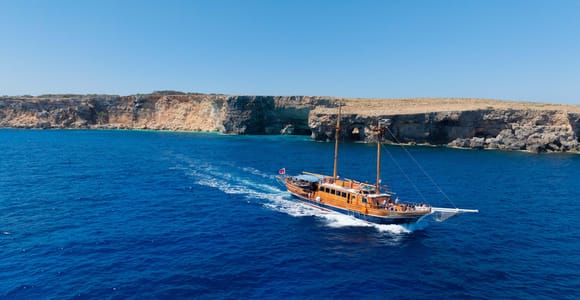 All-inclusive Gullet Cruise to Gozo & the Blue Lagoon (CMO)