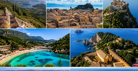 Corfu Tour: Paleokastritsa, Boat, Fortress, Beach, Monastery