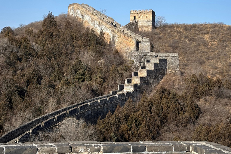 Beijing: Jinshanling Great Wall Private Tour with Lunch Bus to Jinshanling Great wall Hiking tour from Beijing