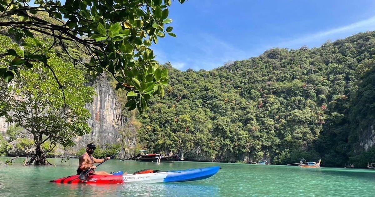 Krabi Rafting Krabi: Hong Islands by Longtail Boat with Kayaking & Snorkel | GetYourGuide