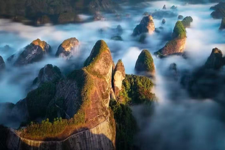 Guilin：Bajiaozhai Danxia (Guilin) Admission Ticket Gumuchong Jungle Crossing