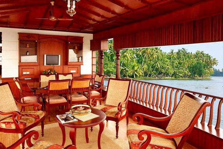 Alleppey Houseboat Cruise Tour mit Übernachtung (Kerala Beauty)