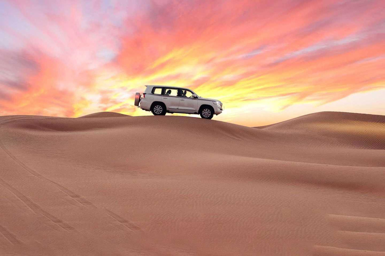 Da Doha: Safari nel mare e nel deserto con corsa sulle dune in 4x4