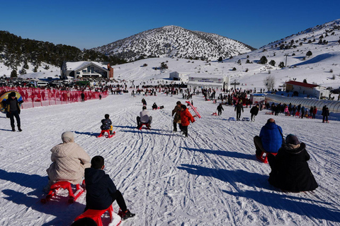 Fethiye or Marmaris: Nikfer Denizli Ski Resort Day Trip