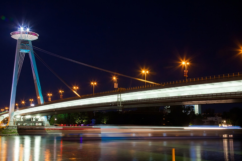Bratislava: Guided Pub Crawl & UFO Bridge Night Views