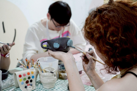 Chiangmai: Pottery Workshop Hand-building + Painting (Size S)