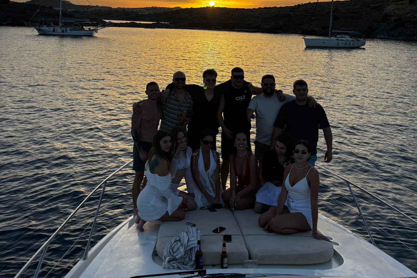 Bodrum: Bodrum Private Sunset Yacht Tour 46 ft.