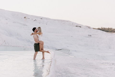 Antalya: Pamukkale & Salda Lake Day Trip Pamukkale & Salda Lake Day Trip without Entrance Ticket