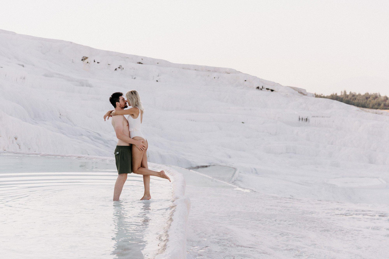 Antalya: Pamukkale & Salda Lake Day Trip Pamukkale & Salda Lake Day Trip without Entrance Ticket