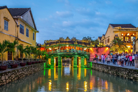 Da Nang: Tour della città vecchia di Hoi An e del villaggio del cocco con cena