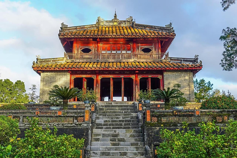Explore Hue's Royal Legacy: Tombs, Temples & Culture Option 3: Choose Your Favorite 4 Attractions with Driver