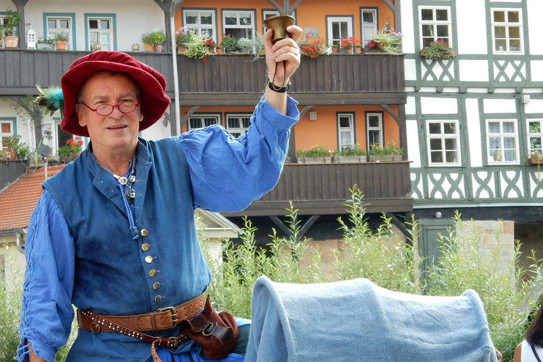 Erfurt : En route avec le Brückenkrämer. Visite guidée avec dégustation d&#039;anniversaire.