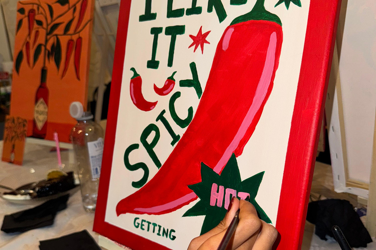 Alicante: Art Party - Paint, Sip & Fun