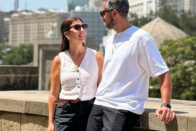 Bakou : séance photo privée dans des lieux emblématiquesSéance photo privée dans trois lieux emblématiques