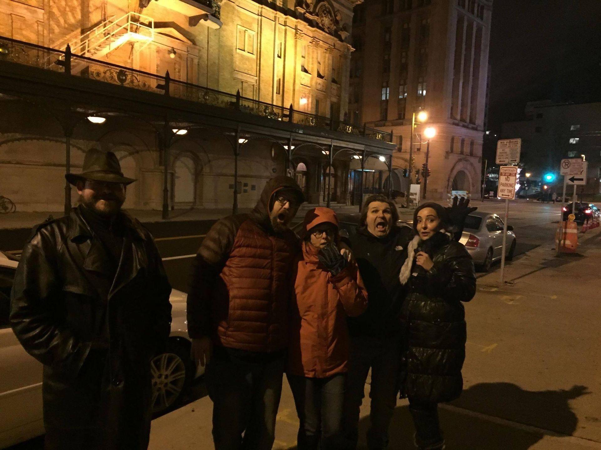 Milwaukee Shadow of City Hall Ghost Walk
