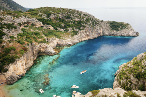 Durrës: Sazan Island, Blue Cave and Grama Bay Speedboat Tour