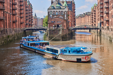 Hamburg: Harbor Cruise and Bus City Hop-On Hop-Off Tour Rainer Abicht: 2-Hour Harbor Cruise and Bus City Tour