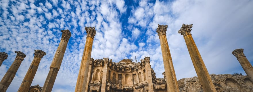 Visite d'une journée privée ou en groupe : Jerash, le château d'Ajloun et Umm Qais