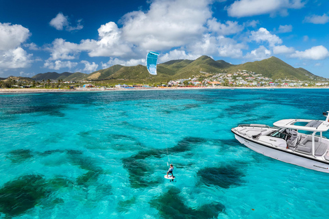 São Martinho: Aluguer de barco privado com snorkeling