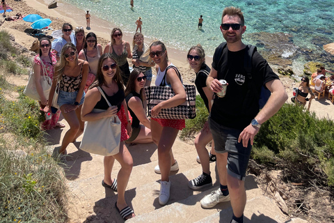 Ibiza: Private Jeep Wrangler Tour & Lunch at Beach Rest.