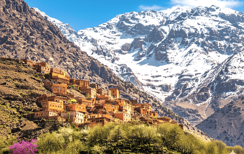 Marrakech : montagnes de l'Atlas, 3 vallées, randonnée et déjeuner - trekking